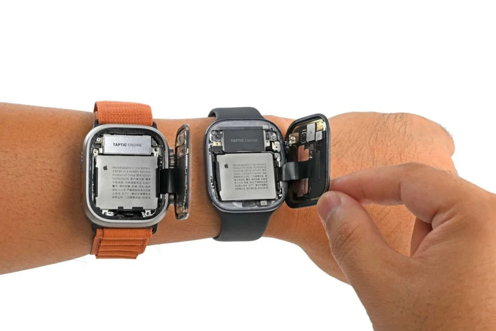 Apple Watches Series 12 e Ultra 4 não têm grandes avanços em reparabilidade, atesta iFixit