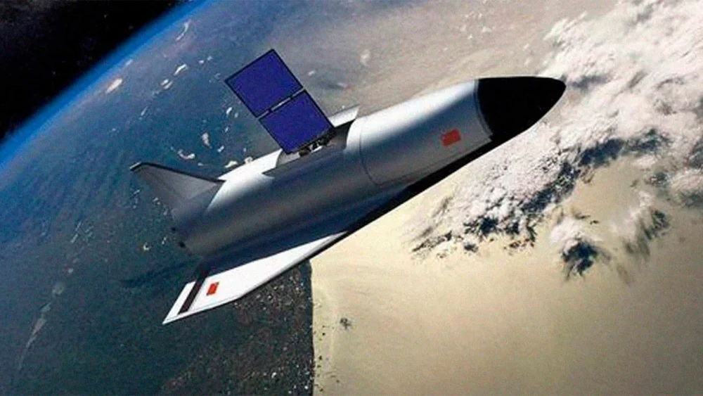 Avião espacial secreto da China é visto acoplado a satélite
