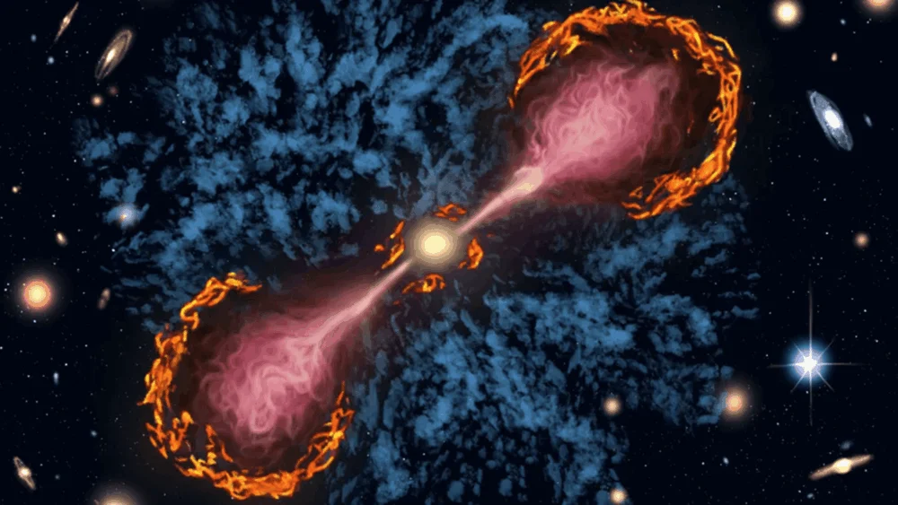 Buracos negros supermassivos podem “matar” galáxias com jatos de plasma