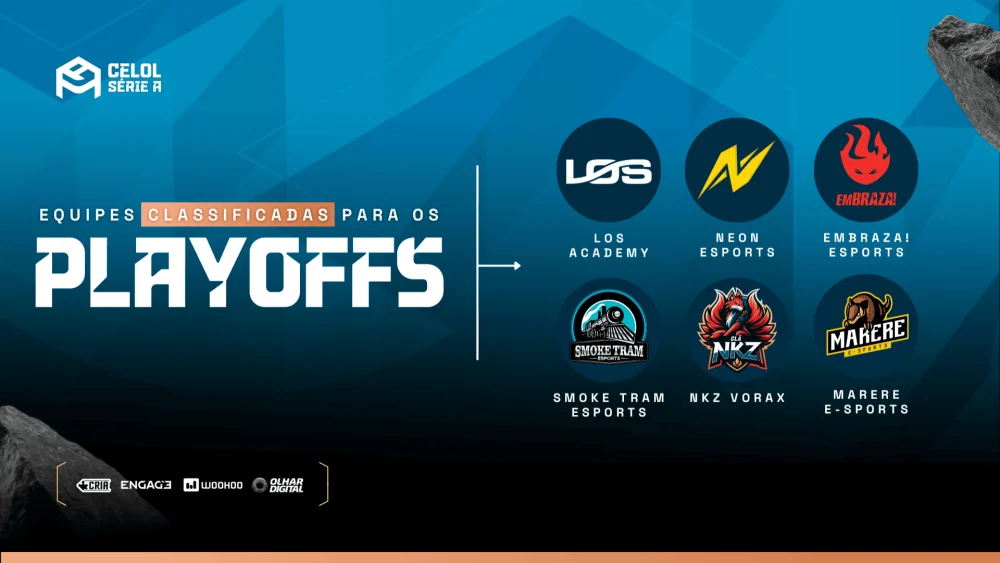 CELOL Série A define seis classificados aos playoffs; veja confrontos e datas