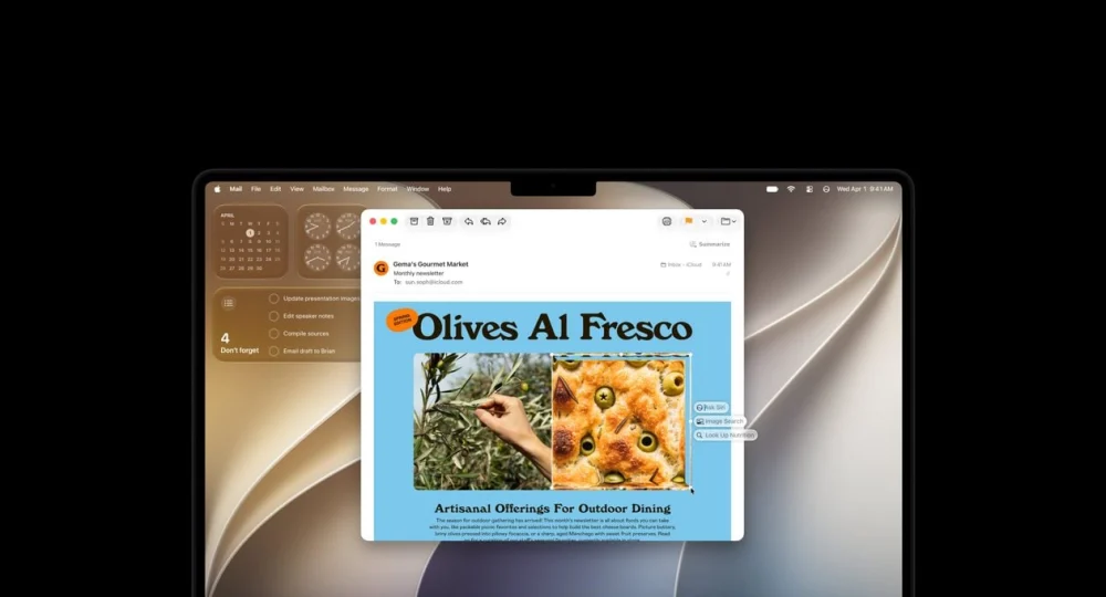 Como desativar o botão flutuante da Siri no Mac