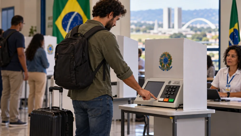 Como fazer voto em trânsito nestas eleições
