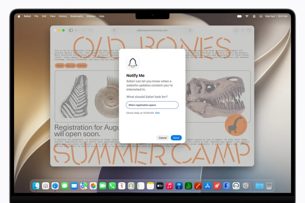 Como gerenciar os sites utilizando o recurso Me Avisar [iPhone, iPad e Mac]