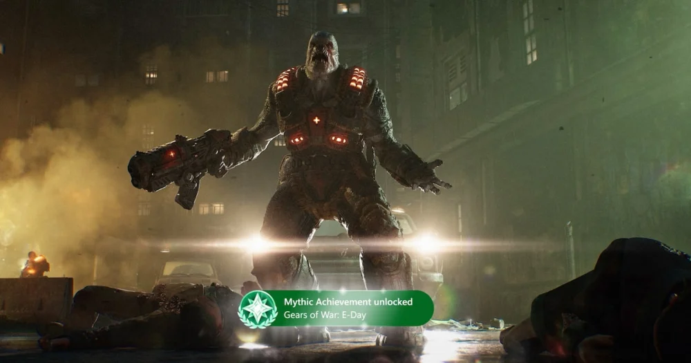 Conquistas míticas do Xbox darão prêmios exclusivos aos jogadores, começando com Gears E-Day