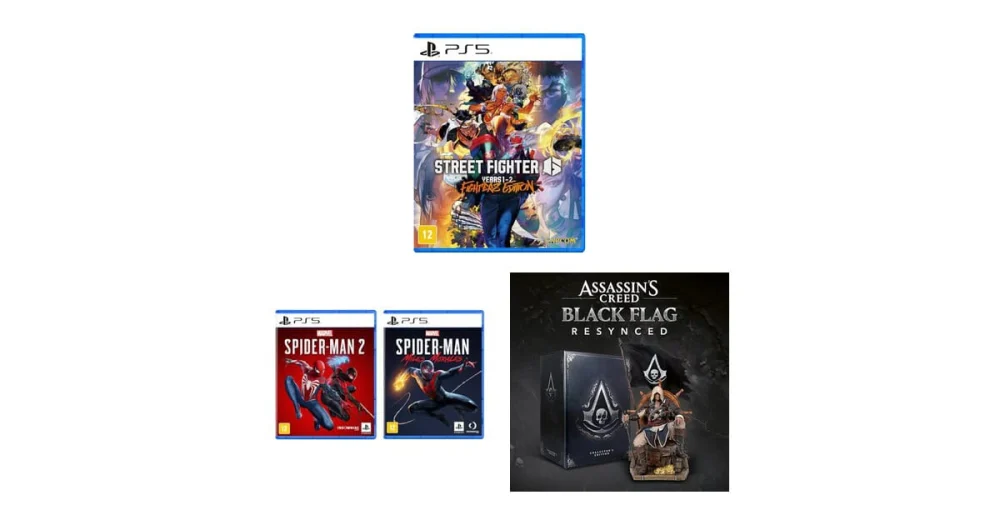 Economize no PlayStation 5: seleção de jogos em promoção na Amazon