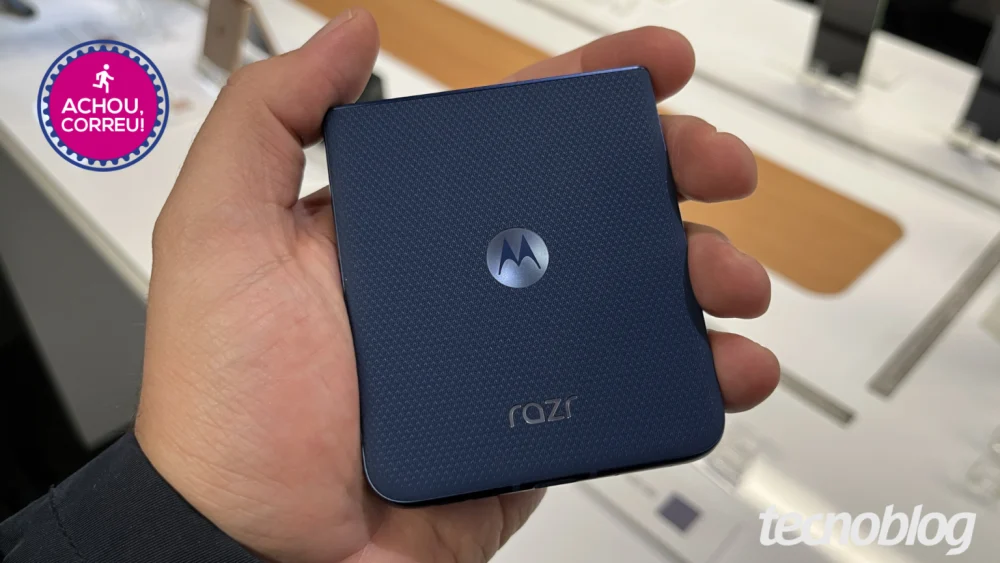 Exclusivo Prime: Motorola Razr 60 tem 2.º menor preço do ano em até 12x
