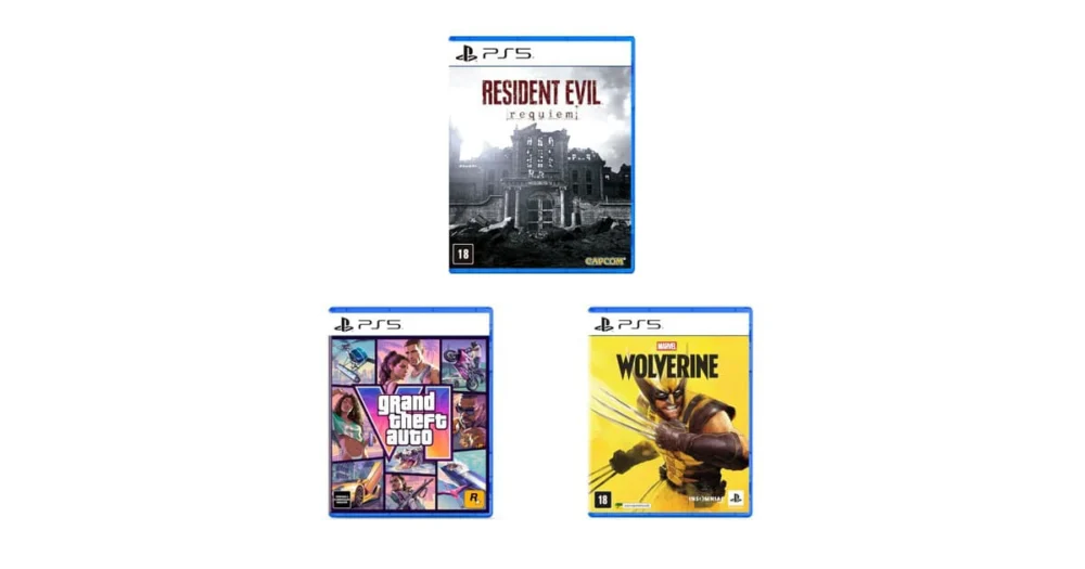 GTA VI, Wolverine e mais: seleção imperdível de jogos para PS5 em oferta