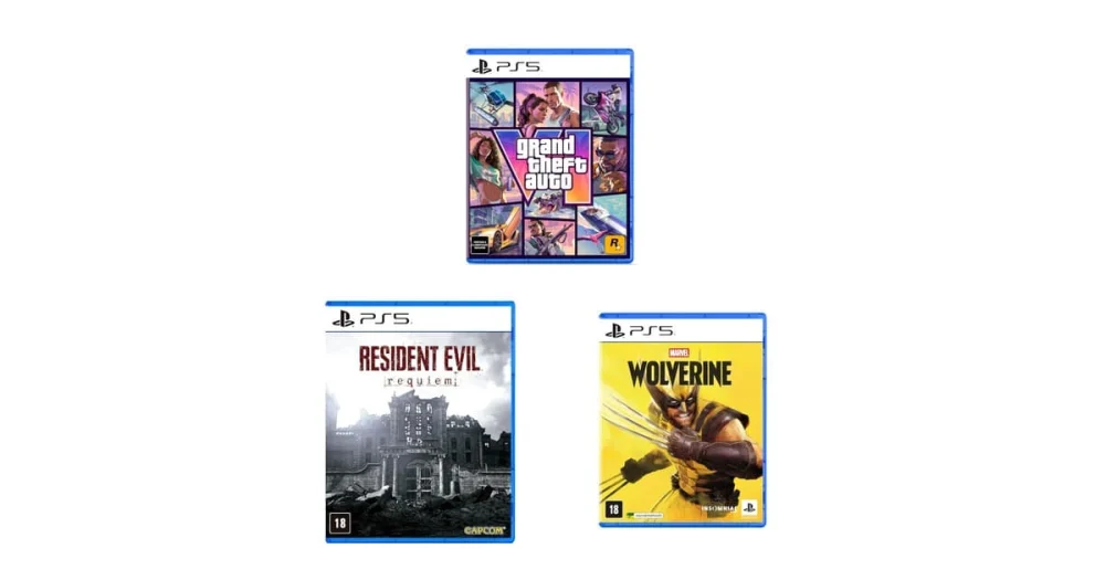GTA VI, Wolverine e mais: selecionamos os jogos PS5 mais aguardados em promoção na Amazon