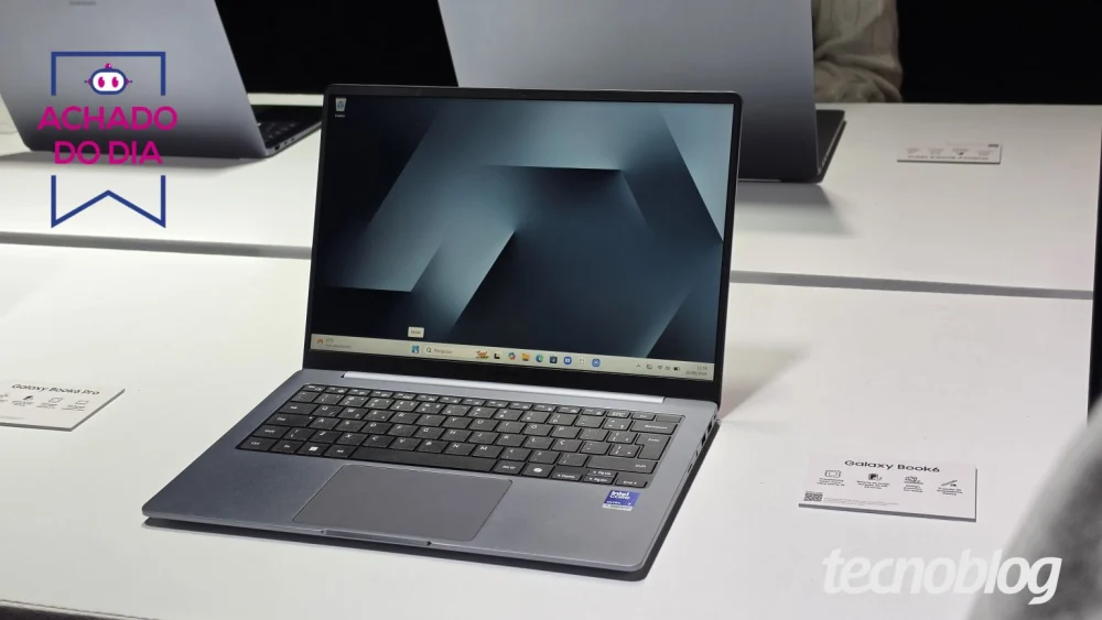 Galaxy Book 6 para produtividade tem R$ 1,5 mil de desconto parcelável em até 10x