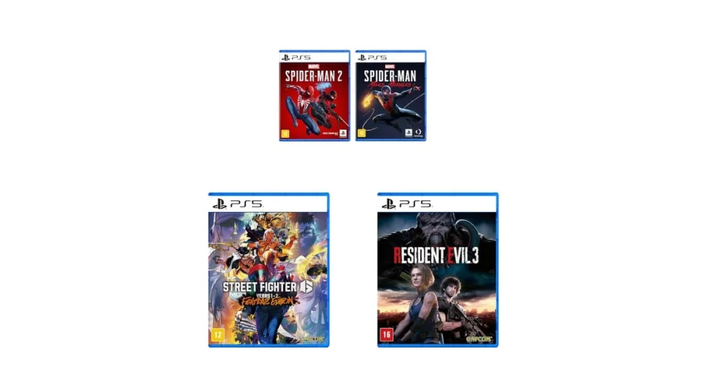 Hora de montar seu acervo: seleção de jogos para PS5 em promoção na Amazon