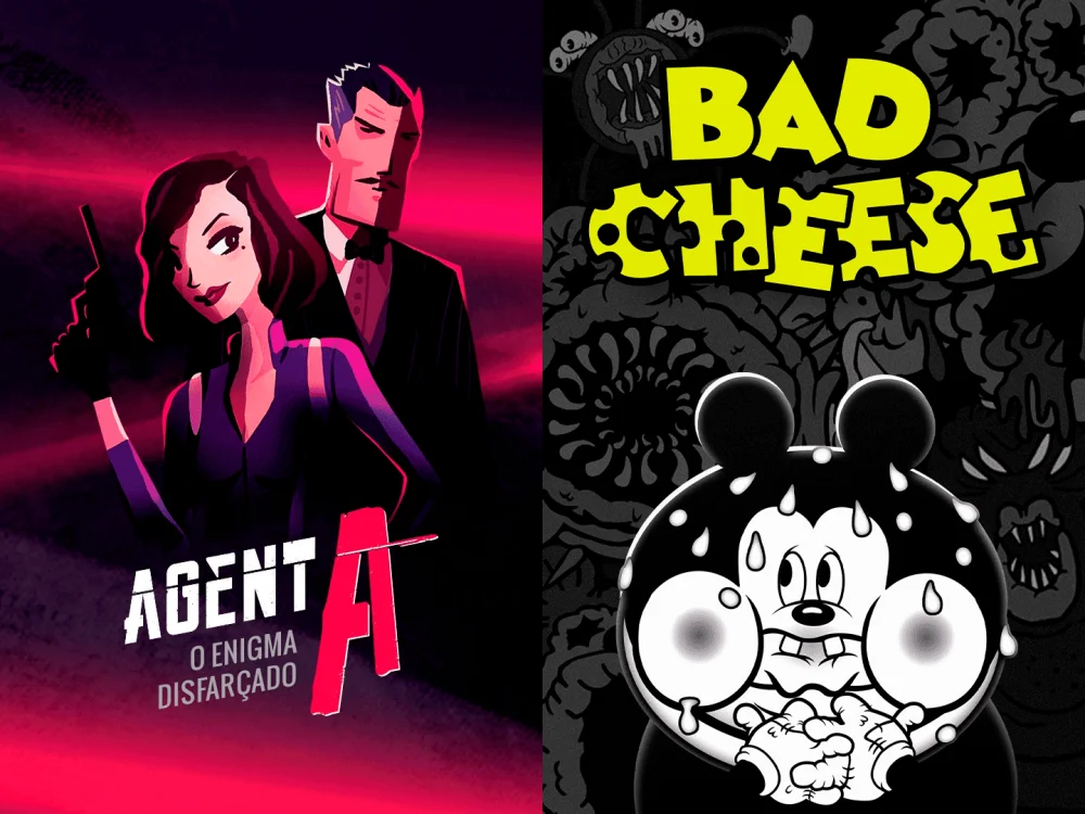 Jogo grátis na Epic Games: Agent A e Bad Cheese