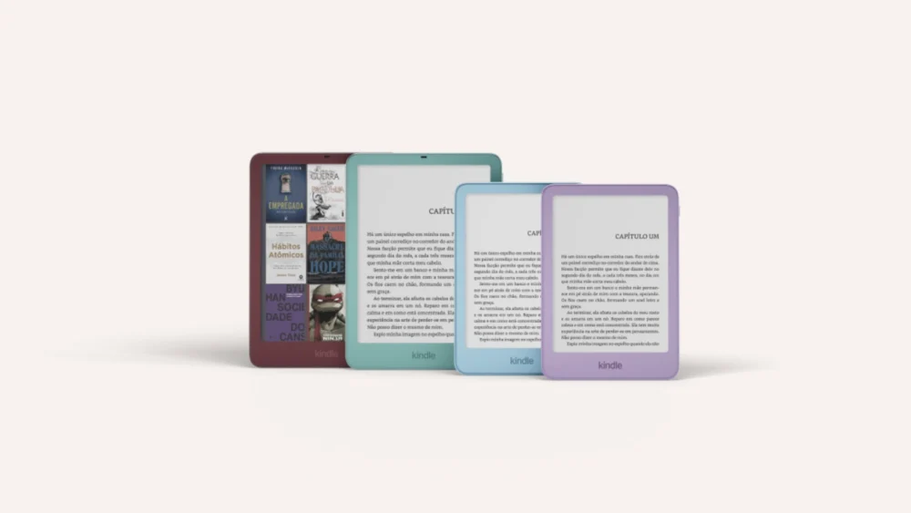 Kindle com design renovado chega ao Brasil; veja modelos e preços