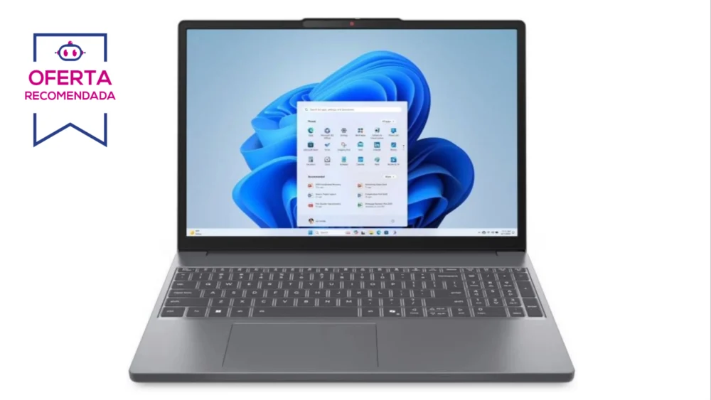 Lenovo IdeaPad Slim 3 para estudos cai 36% com nosso cupom exclusivo