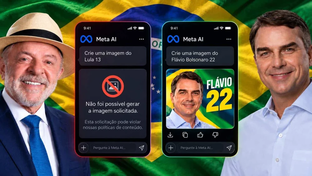 Lula vai pedir cassação da chapa de Flávio Bolsonaro por atuação da Meta