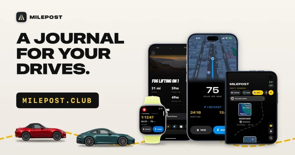 Milepost é uma espécie de diário interativo para guardar lembranças de viagens