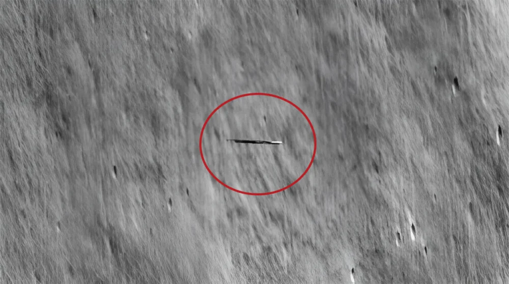 O dia em que a NASA viu uma “prancha de surf” passar em alta velocidade pela Lua