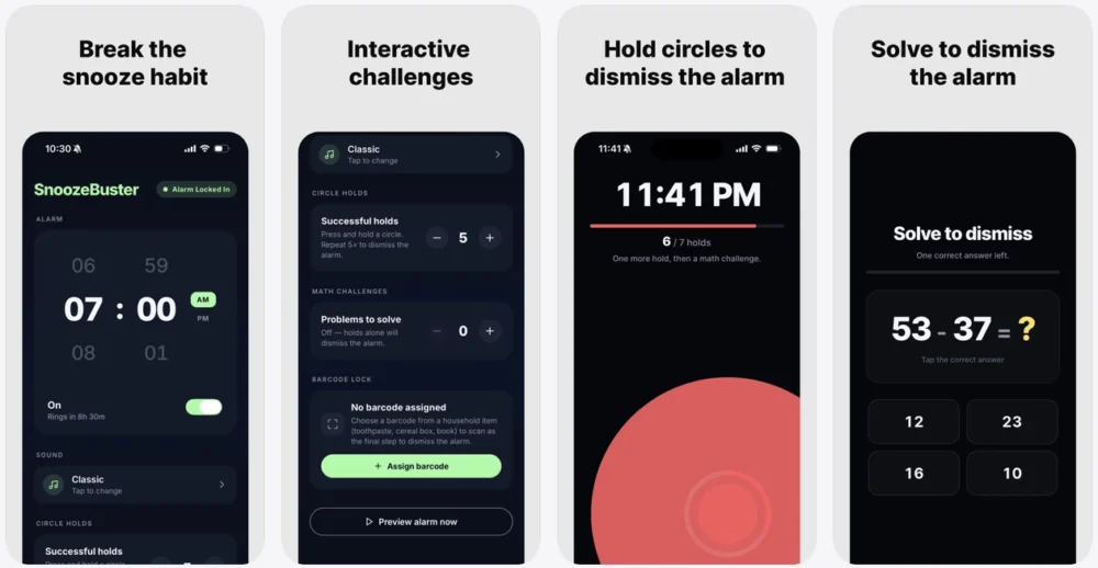 Promoções na App Store: SnoozeBuster – Alarm Clock, MEGA MAN X, CaseKeeper Records e mais!