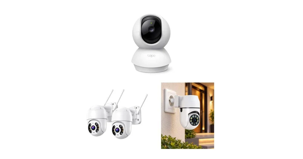 Proteja sua casa com estilo: câmeras de segurança Wi-Fi em promoção na Amazon