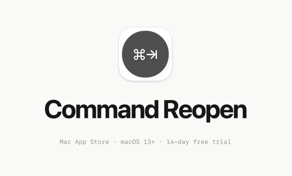 Restaure janelas minimizadas ao alternar entre apps no macOS com o Command Reopen
