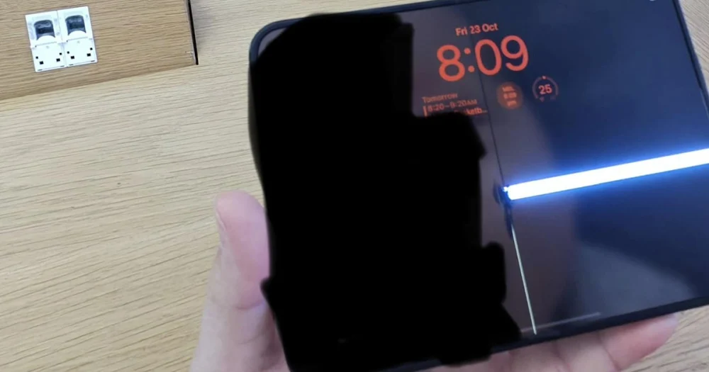Samsung zoa problemas de tela do iPhone Duo em posts nas redes