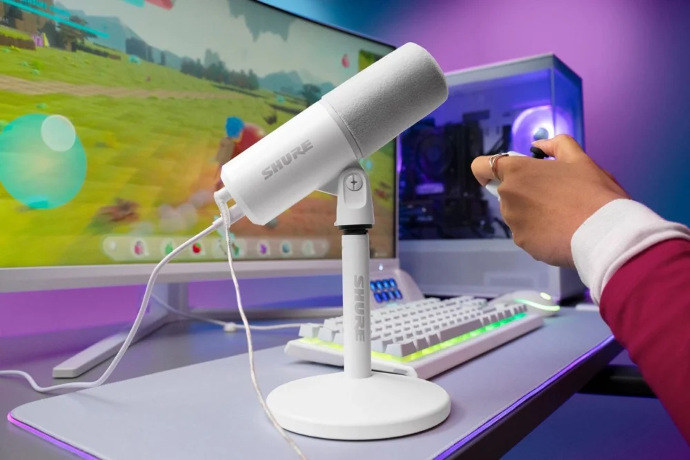 Shure anuncia segunda geração do microfone MV6, com mais modos e nova cor