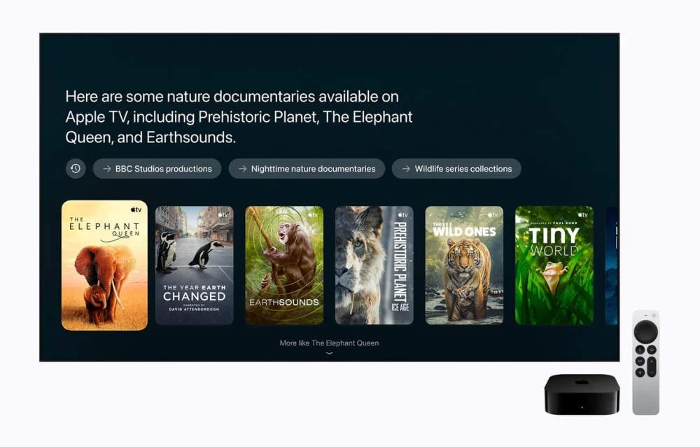 Siri AI será disponibilizada em modelos antigos da Apple TV 4K; novo Siri Remote será retrocompatível