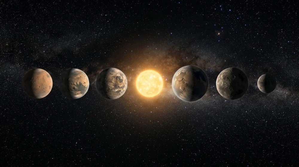 Sistemas planetários da Via Láctea dividem-se em duas famílias