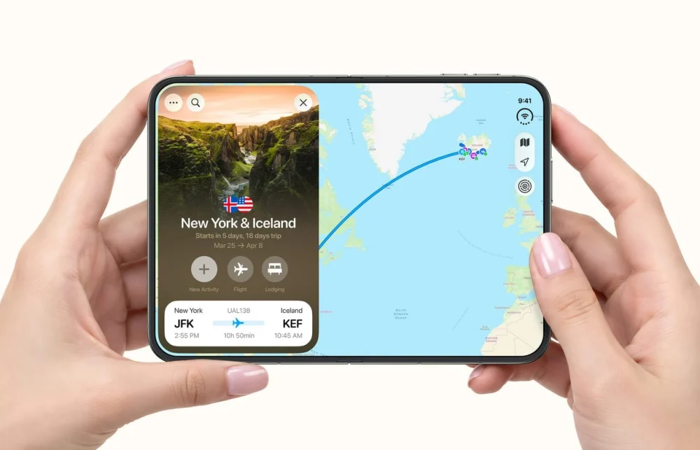 Suporte da Apple, SmartGym, Tripsy e outros apps têm interfaces adaptadas ao iPhone Duo