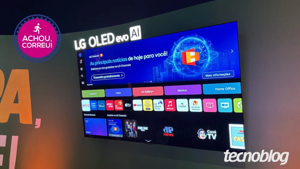 TV LG OLED C6 55” está com o menor preço desde agosto para clientes Prime