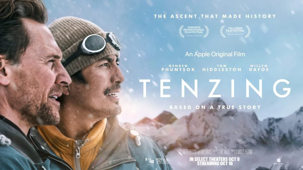 “Tenzing”, filme com Tom Hiddleston e Genden Phuntsok, chega ao Apple TV