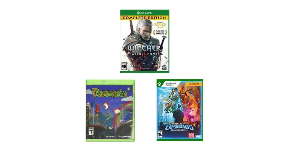The Witcher, Minecraft e mais: selecionamos ótimos jogos de Xbox em promoção