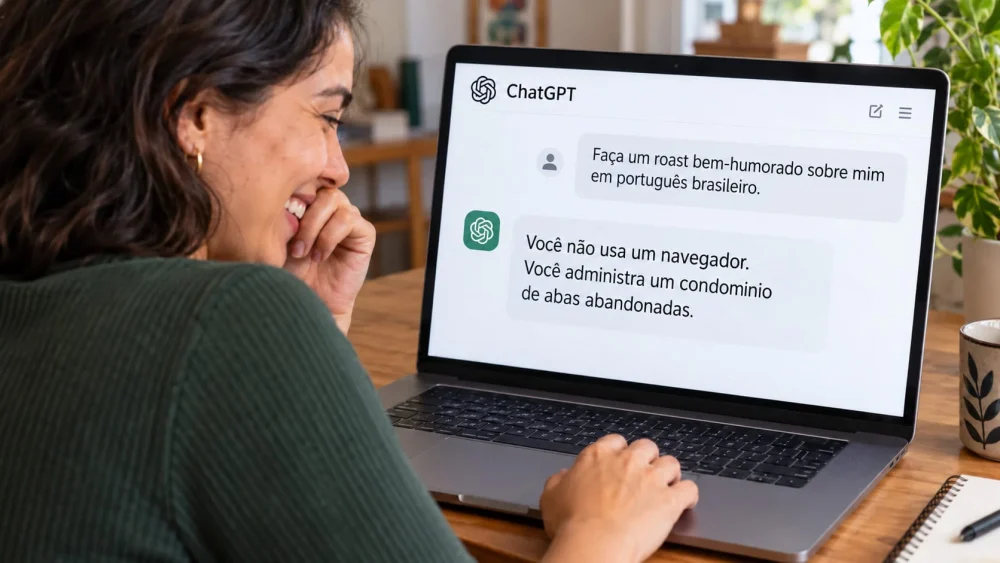 Trend do esculacho: veja como pedir para o ChatGPT zoar você