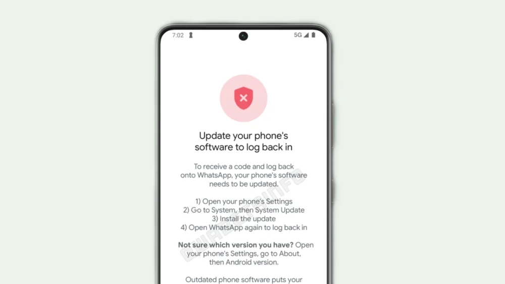 WhatsApp vai barrar o login em celulares com sistema desatualizado