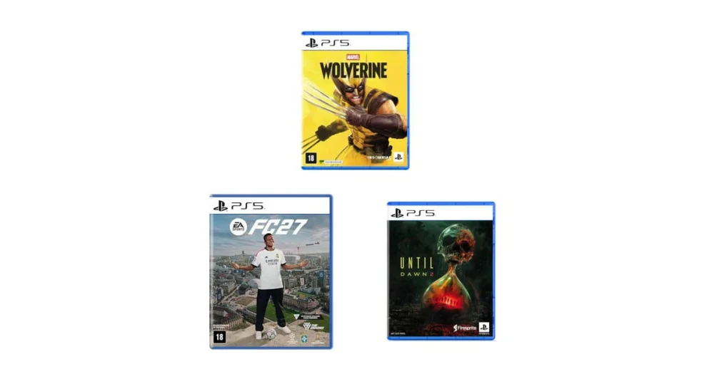 Wolverine, FC 27 e mais: PS5 com jogos imperdíveis em oferta agora