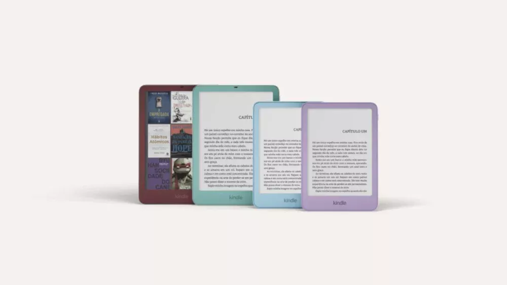 Amazon anuncia novos Kindles com design repaginado e diversos acessórios