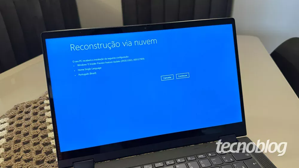 Cloud Rebuild: modo que restaura o Windows 11 a partir das nuvens é oficial