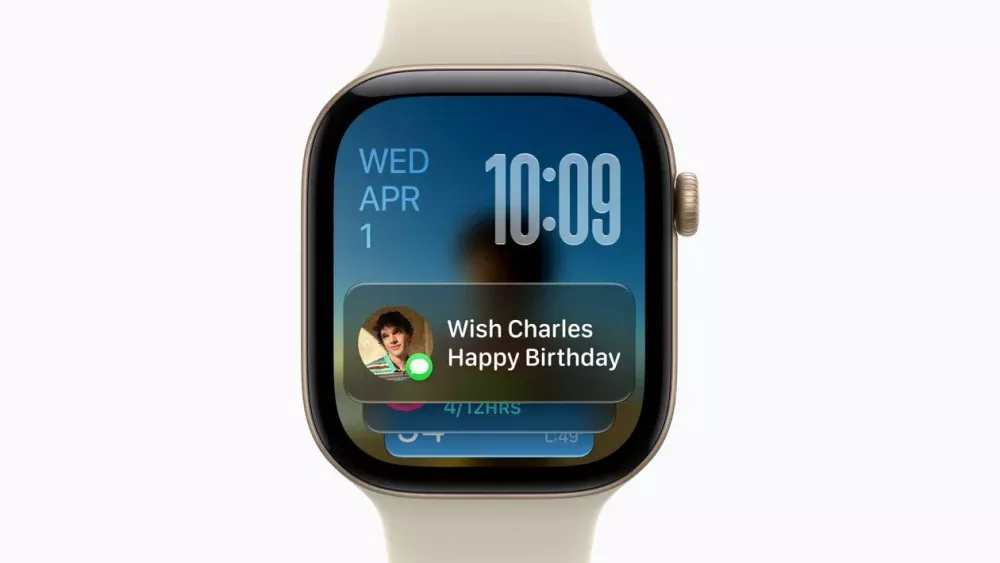 Como abrir apps no Apple Watch com uma só mão no Conjunto Inteligente