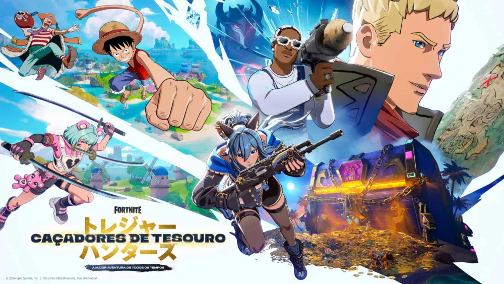Fortnite anuncia temporada com ONE PIECE, Hatsune Miku e A$AP Rocky; veja novidades