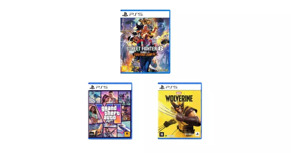 GTA VI, Wolverine e mais: seleção imperdível de jogos para PS5 com ótimas ofertas
