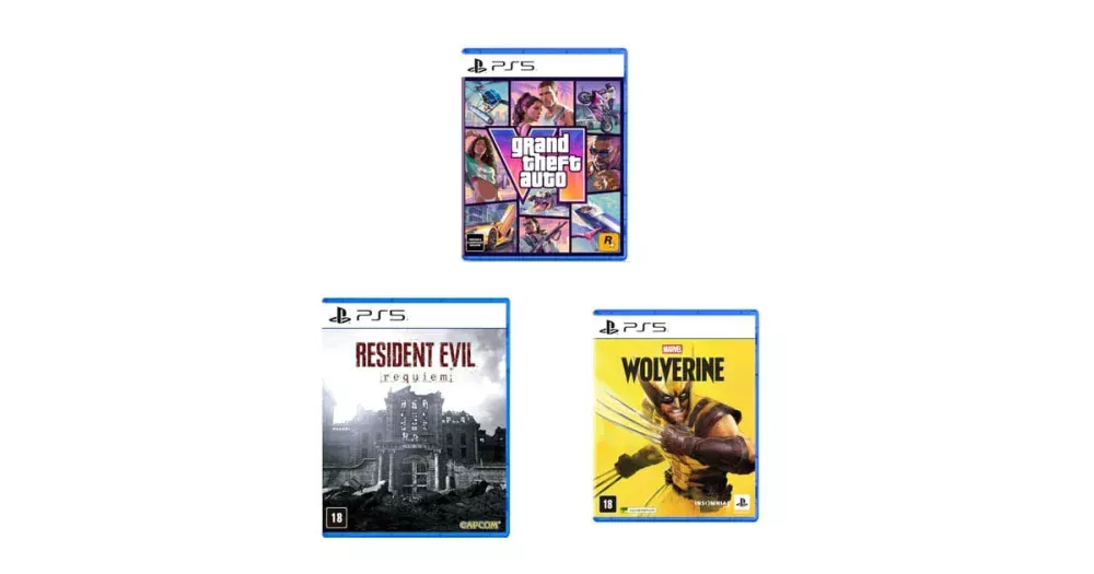 GTA VI, Wolverine e mais: selecionamos jogos imperdíveis para o PS5 em promoção