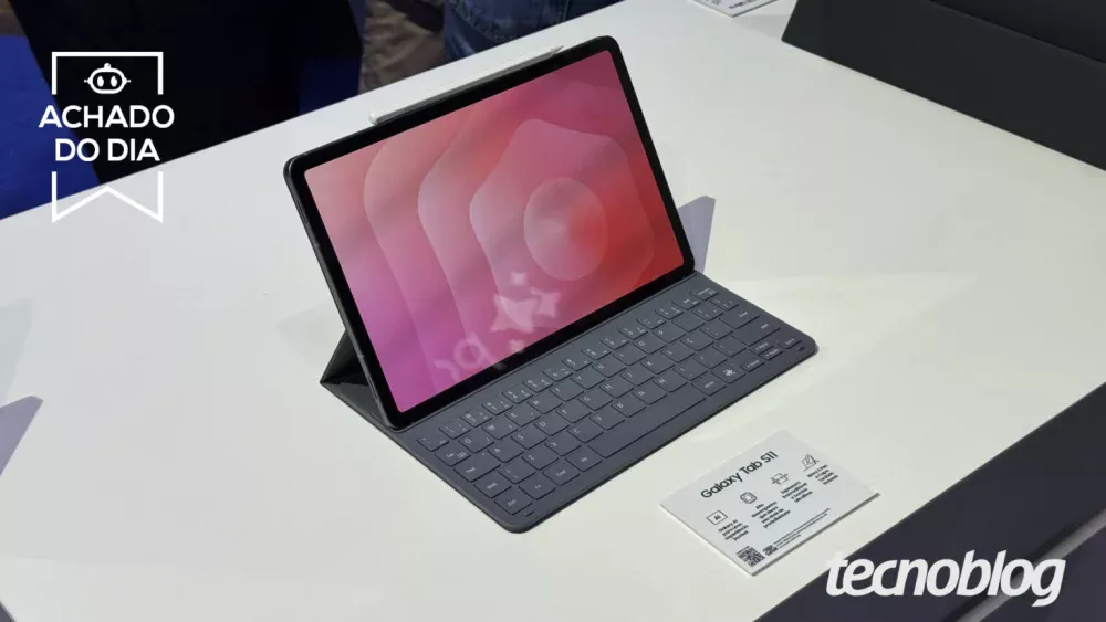 Galaxy Tab S11 tem oferta para quem busca tablet para jogos
