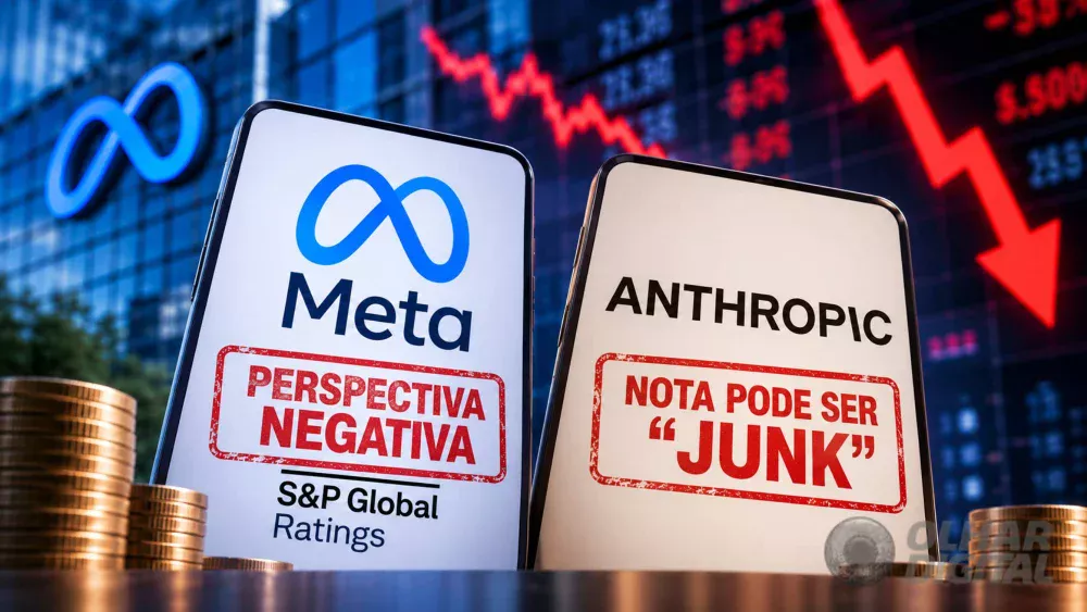 Gastos com IA acendem alerta financeiro para Meta e Anthropic