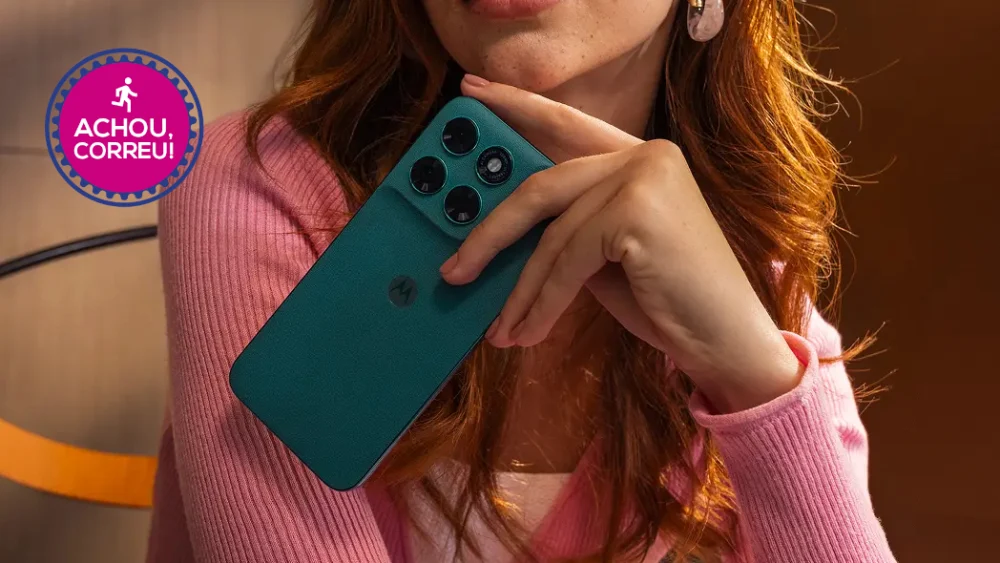 Moto G77 5G (256 GB) com câmera de 108 MP cai 38% em promoção