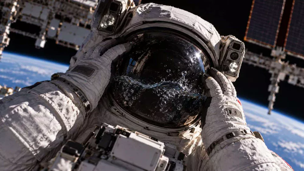 O dia em que um astronauta quase se afogou dentro do próprio capacete no espaço