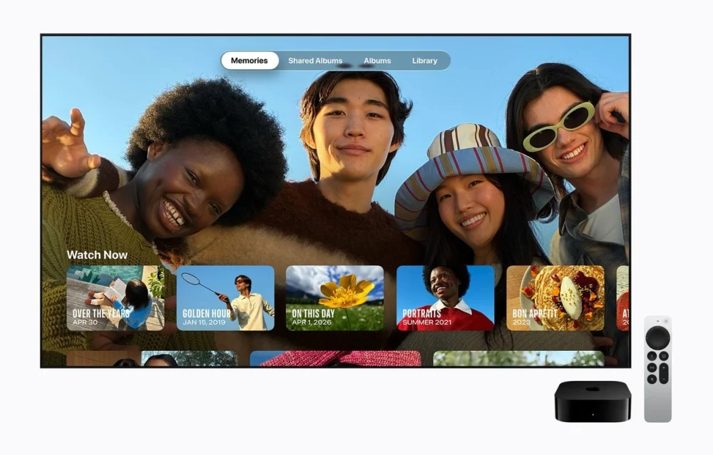 Quais são as diferenças entre a Apple TV 4K de quarta geração e o modelo anterior?
