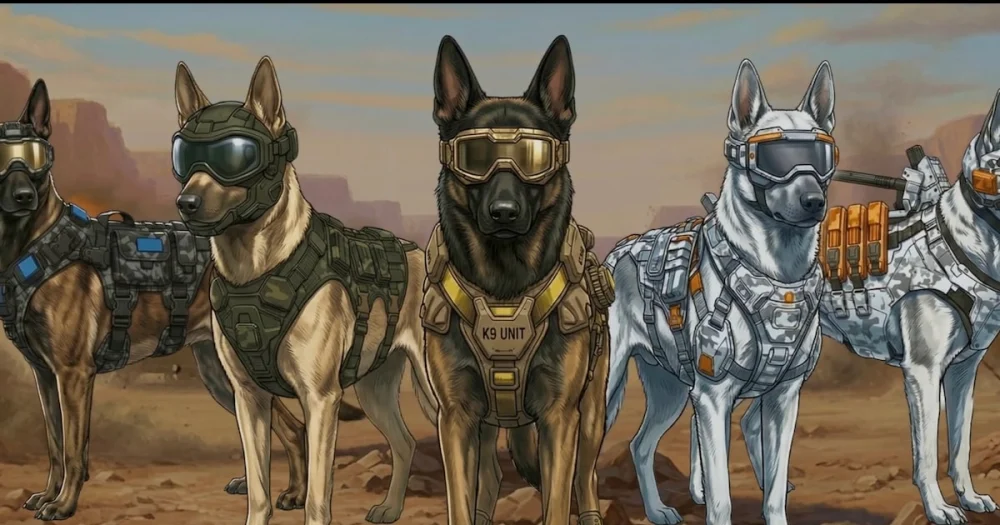 Startup quer criar cães geneticamente modificados para ações militares e de resgate