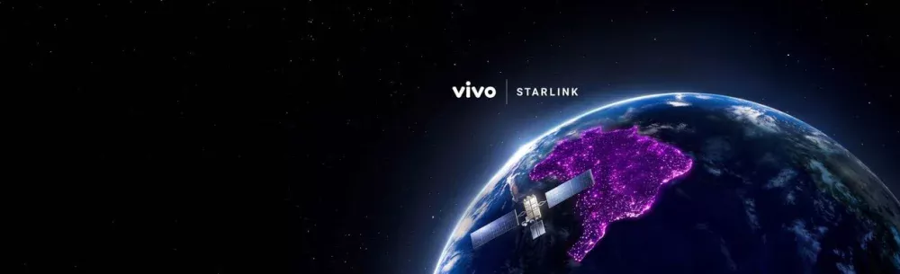 Vivo anuncia conexão a satélites da Starlink com SMS, WhatsApp e mais inclusos