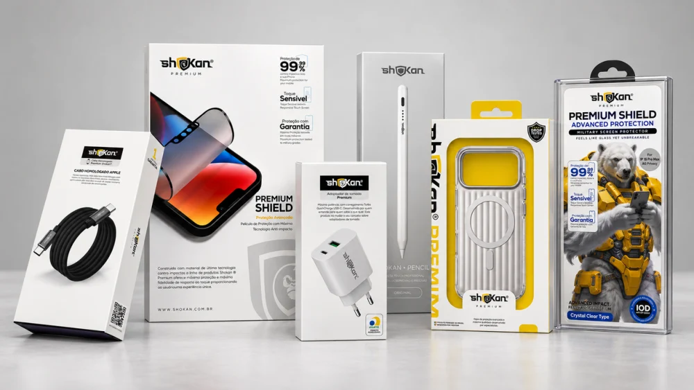 ★ Proteção completa para os iPhones 18 Pro/18 Pro Max, Duo e muito mais: cases premium, película, garantia de tela e Shokan Pencil com desconto!